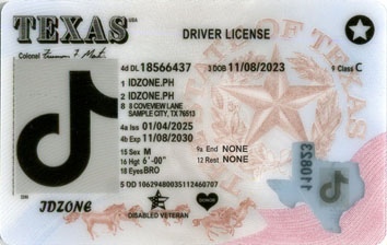 FAKE ID TX 2025 Scannable fake id